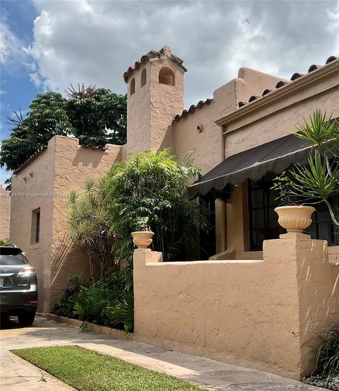 A home in Coral Gables