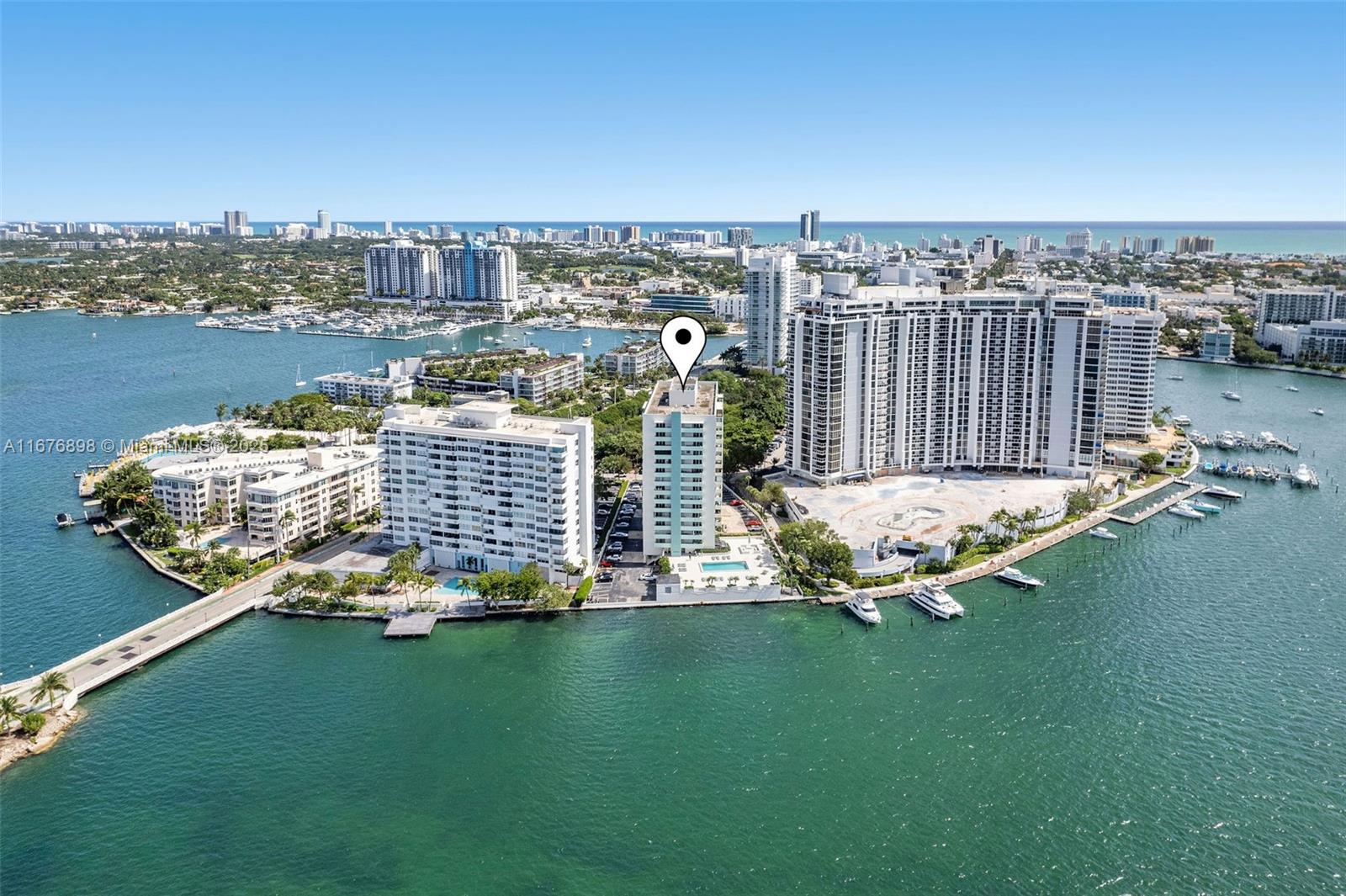 Property for Sale at 5 Island Ave 8B, Miami Beach, Miami-Dade County, Florida - Bedrooms: 1 
Bathrooms: 2  - $528,000