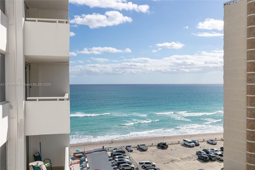 This stunning 1-bedroom, 1.5-bathroom condo offers the perfect coastal retreat, with breathtaking ocean views right from your home. Located in a beautiful oceanfront building, this unit features a spacious eat-in kitchen with brand-new countertops and appliances, new AC unit, new fixtures and ample closet space and oversized balcony. The unit comes with a covered assigned parking spot in the garage and a large storage unit. Building features luxurious amenities; 24/7 doorman, sauna, pool, gym, billiards and card room and much more. Sold fully furnished with Italian furniture. HOA includes internet, cable, gas, hot water, central air-conditioning. The building just finished major renovations. All assessments paid. Don’t miss out on this rare opportunity to live steps away from the beach!