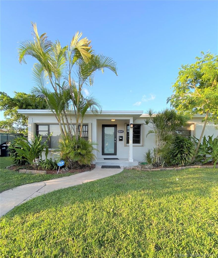 Fully remodeled modern 4 bedroom, 2 bath home with a large bonus room (office/den/5th bedroom) on a spacious 7,875 sq. ft. lot. Centrally located near FIU. Open floor plan and new kitchen, bathrooms, flooring and hurricane impact front door. The fenced yard offers plenty of room to keep your boat while maintaining large green areas for play and fun. All windows have accordion shutters and the yard as a large shed as well.