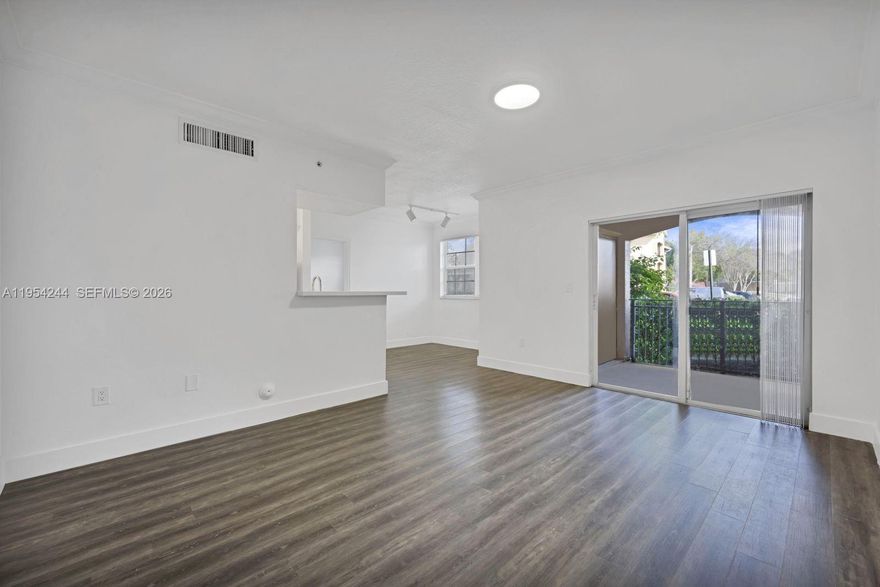 Beautiful and well-maintained first-floor 1 bedroom, 1 bathroom condo located in the desirable Marquesa community in Pembroke Pines. This unit includes a detached private 1-car garage, a rare and highly sought-after feature. The bright interior offers an open living and dining area, a spacious bedroom with ample closet space, and a private balcony with peaceful views. Enjoy a functional kitchen and abundant natural light throughout, with the convenience of a washer and dryer inside the unit. Marquesa is a gated, resort-style community offering outstanding amenities including swimming pools, clubhouse, fitness center, playground, walking paths, and 24-hour security. Investor-friendly community — the unit can be rented immediately after purchase. Conveniently located near shopping, dining, major highways, and top-rated schools. Ideal for owner-occupants or investors. A great opportunity to own in one of Pembroke Pines’ most desirable communities!