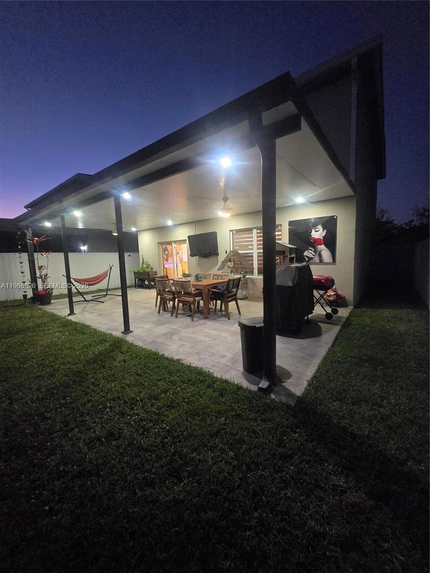 Beautifully maintained, only 5 years old, and owned by just one owner, this spacious home offers a perfect blend of elegance and comfort. Designed for peaceful living, it provides a quiet and welcoming atmosphere ideal for families. Conveniently located next to Florida City Outlets, you’ll enjoy easy access to a variety of shopping and dining options. Plus, its proximity to the Florida Keys makes weekend getaways and family outings just a short drive away.