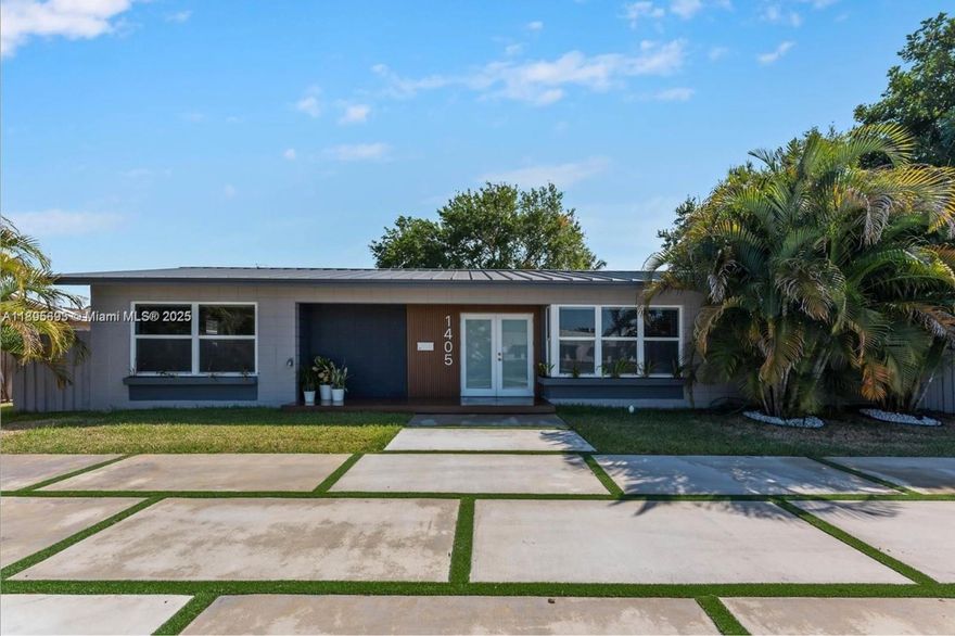 Remodeled 4-bedroom, 2.5-bath single-family home on an oversized lot — no HOA! This move-in-ready property offers a spacious open floor plan with high-impact windows and doors, modern finishes, and tons of natural light. The gourmet kitchen features stainless steel appliances, custom cabinetry, and sleek countertops. Enjoy indoor-outdoor living with a heated and screened pool, perfect for entertaining or relaxing year-round. Ample backyard space for family fun or pets. Furniture in photos can stay or go—your choice! Conveniently located near top-rated schools, shopping, and major highways. A rare find combining style, comfort, and flexibility in one of South Florida’s most desirable areas.
