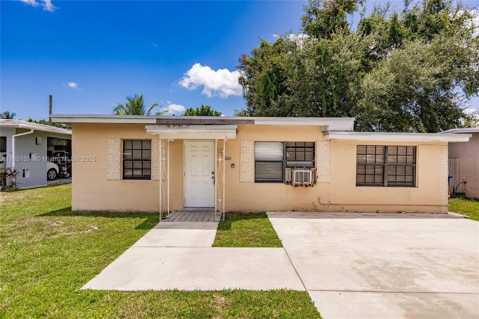 Welcome to a great opportunity in Hollywood! This charming home features a spacious front yard and a large enclosed backyard—perfect for outdoor living, gardening, or entertaining. Inside, you'll find a mix of luxury vinyl plank and tile flooring throughout, offering durability and low maintenance. With a solid layout and plenty of outdoor space, this home is full of potential for a buyer ready to make it their own. Whether you're looking to personalize or update, this is a property worth seeing. Schedule your tour today!