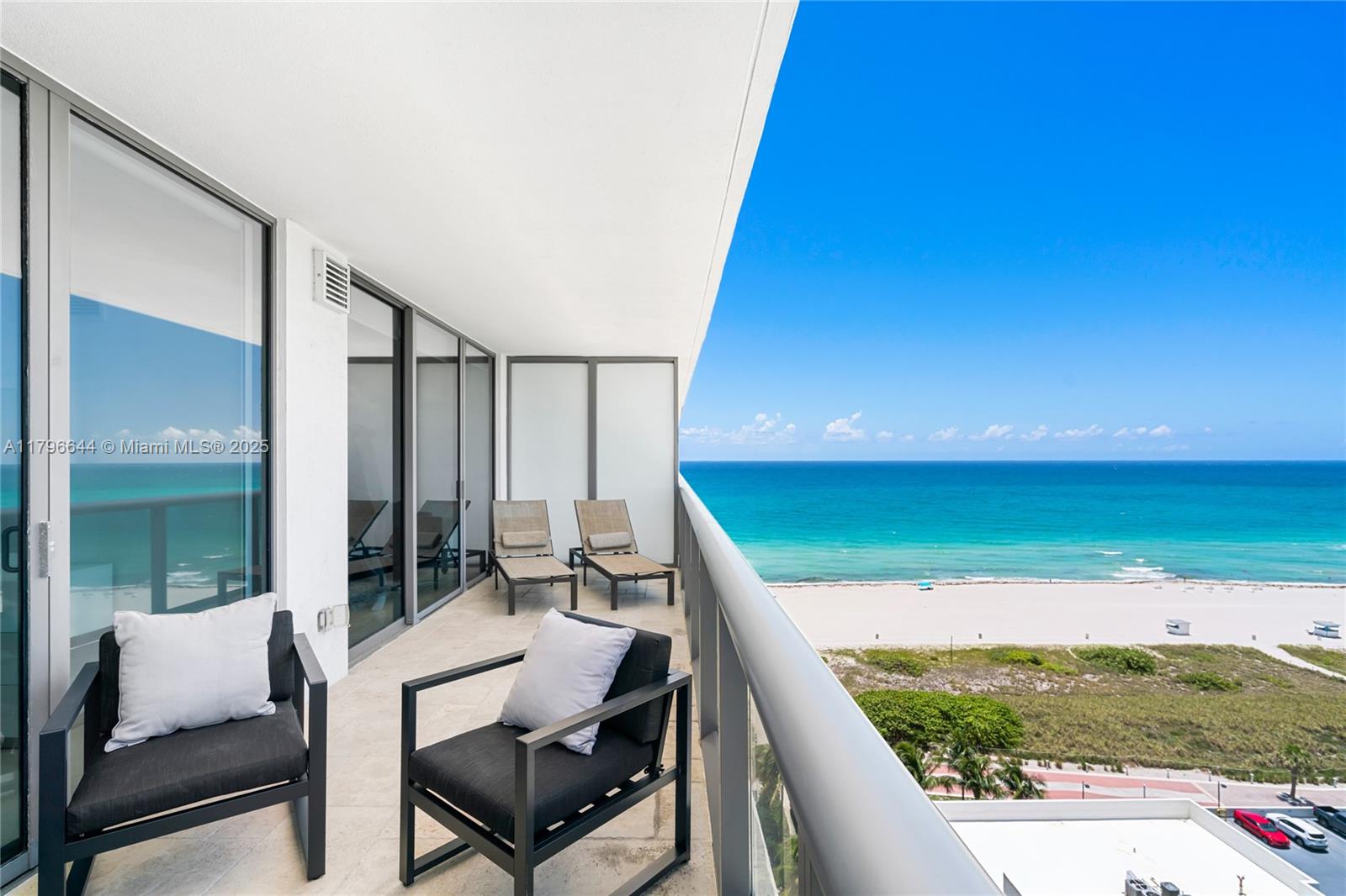 Rental Property at 5875 Collins Ave 1504, Miami Beach, Miami-Dade County, Florida - Bedrooms: 1 
Bathrooms: 2  - $5,500 MO.