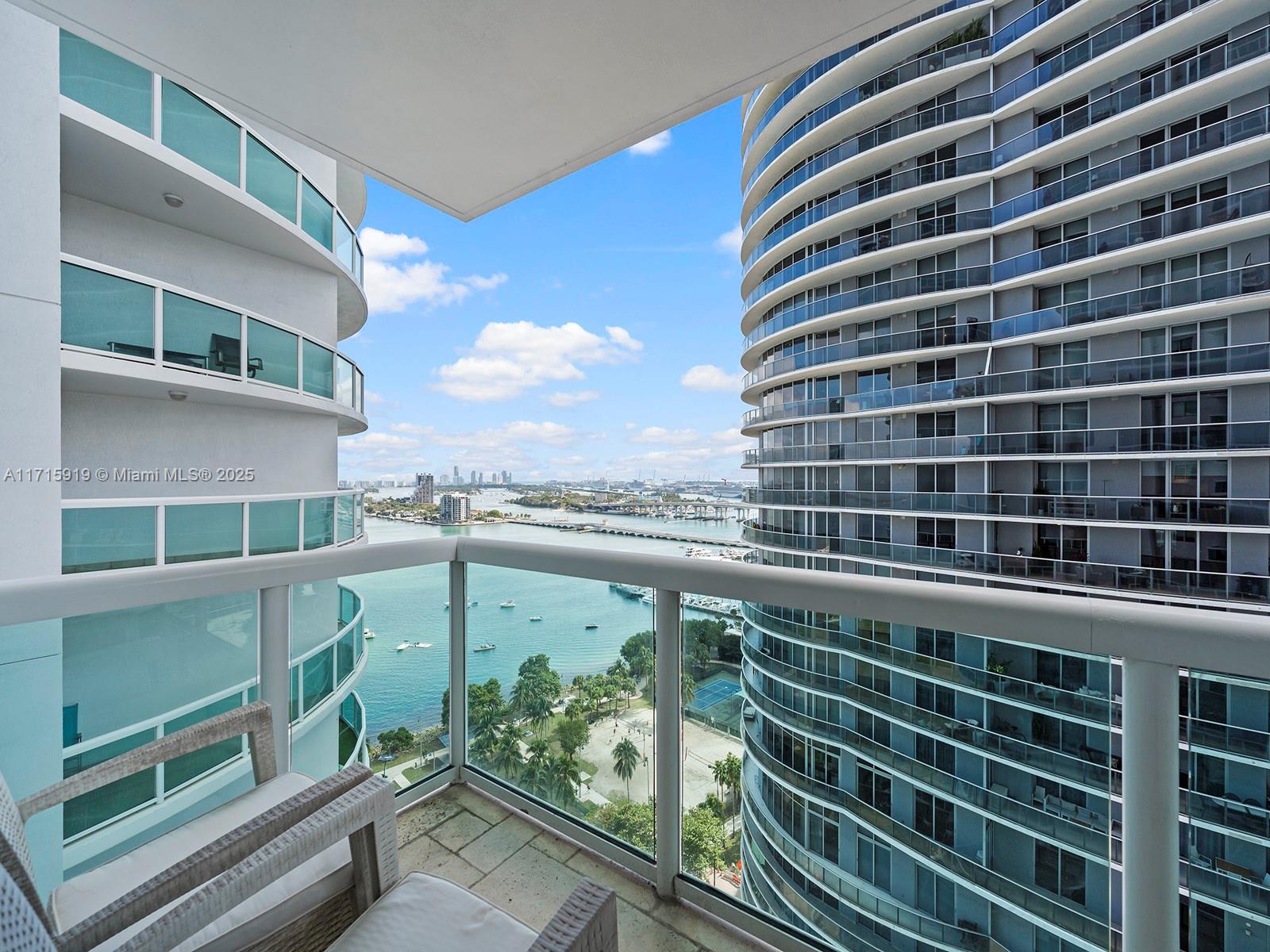 Rental Property at 1800 N Bayshore Dr 2211, Miami, Broward County, Florida - Bedrooms: 1 
Bathrooms: 2  - $3,850 MO.