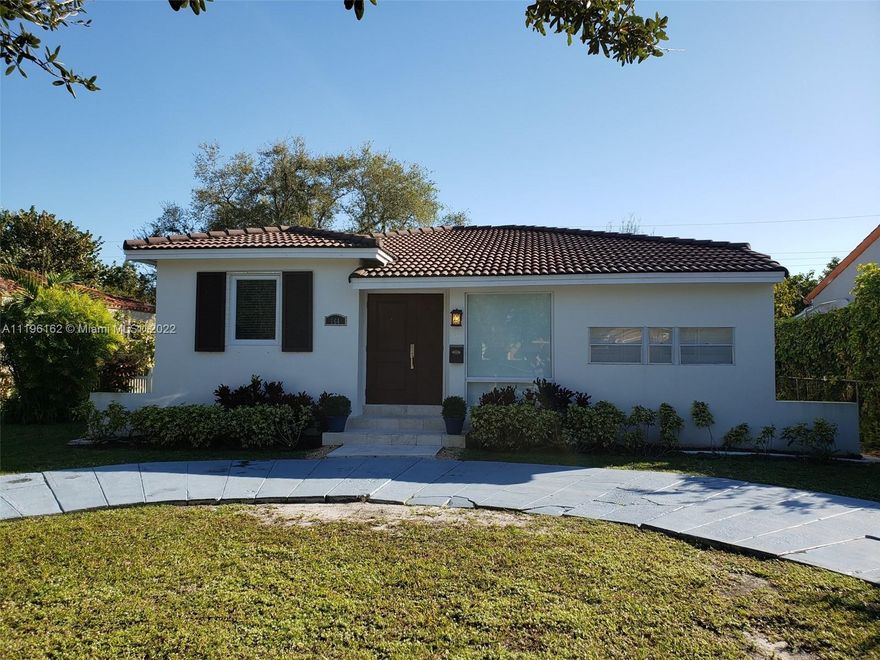 ATTRACTIVE!!! 3/2 1-STORY HOME IN BEAUTIFUL MIAMI SPRINGS. SPACIOUS, BRIGHT AND UPDATED HOME FEATURES A FOYER AREA, COVERED FRONT ENTRANCE AND A CIRCULAR DRIVEWAY. THE FOYER LEADS YOU TO AN OPEN LIVING ROOM AREA WITH WOODEN FLOORING CONNECTING TO A GENEROUS DINING ROOM THAT GIVES THE HOME AN OPEN AND INVITING FEEL. IN ADDITION, THERE IS A LARGE FAMILY ROOM THAT HAS MANY WINDOWS THAT PROVIDE VIEWS TO A SIZEABLE BACKYARD AND ALSO INCLUDES A CONNECTING OUTDOOR PATIO AREA. LOT SIZE IS 6,350 SQUARE FEET. EXCELLENT SCHOOLS; MAGNET PROGRAM INCLUDE CAMBRIDGE INTERNATIONAL, EXTENDED FOREIGN LANGUAGE, STRINGS & ORCHESTRA, iPREP MATH, STEAM, STEM (CODING), HOSPITALITY & TOURISM, iTECH, TRADE & LOGISTICS.