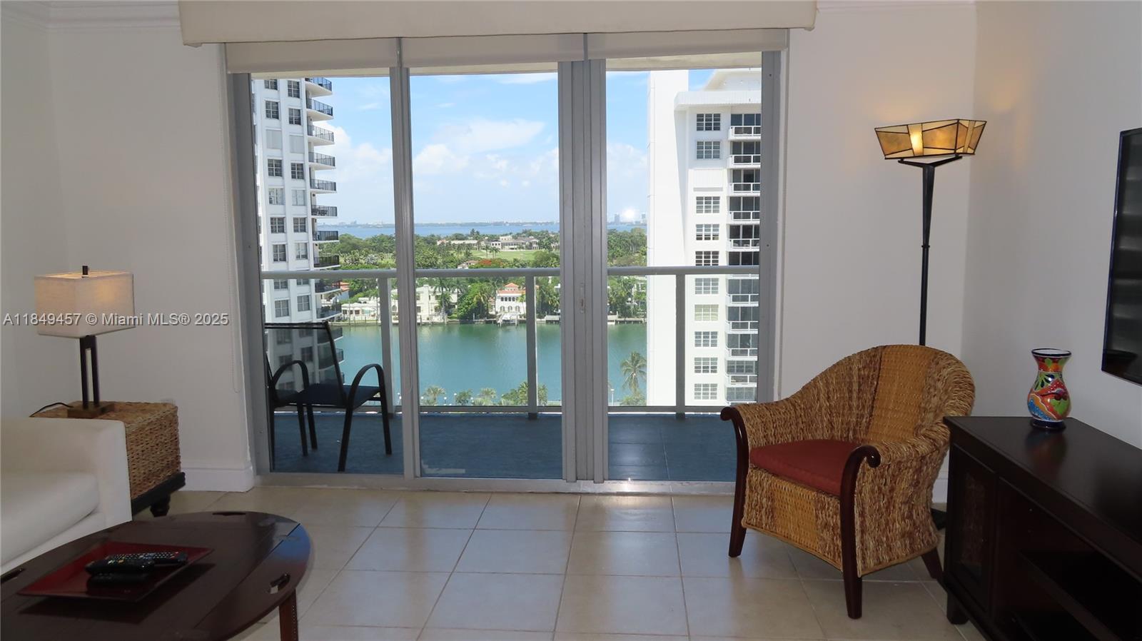 Best Location in Midbeach! Totally renovated building with 50 year certifications! NO Assessments in 2025-26. The building has completed the required Structural Integrity Reserve Study and is fully compliant. Amenities include pool and beach service, saunas, on-site full service restaurant and beauty salon, renovated gym, theater, billiards. Enjoy water views on the bay and intracoastal, sunsets that are amazing! Assoc fees include water, AC, pest control, Fiber Wi-Fi and cable. This beautiful unit is tastefully furnished and ready to move in!