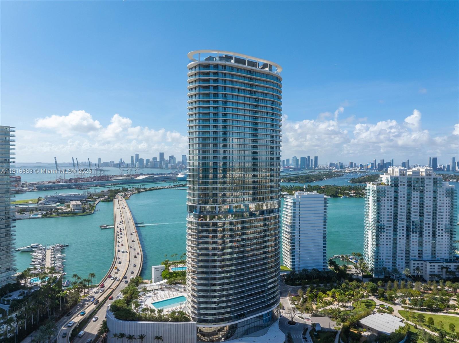 Rental Property at 500 Alton Rd 1808, Miami Beach, Miami-Dade County, Florida - Bedrooms: 1 
Bathrooms: 2  - $9,000 MO.