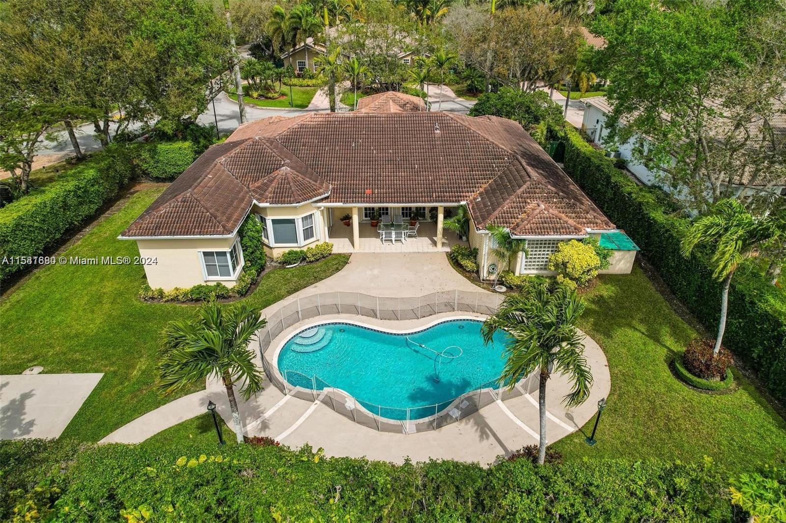 Property for Sale at 9572 Sw 124th Ter Ter, Miami, Broward County, Florida - Bedrooms: 4 
Bathrooms: 4  - $2,200,000