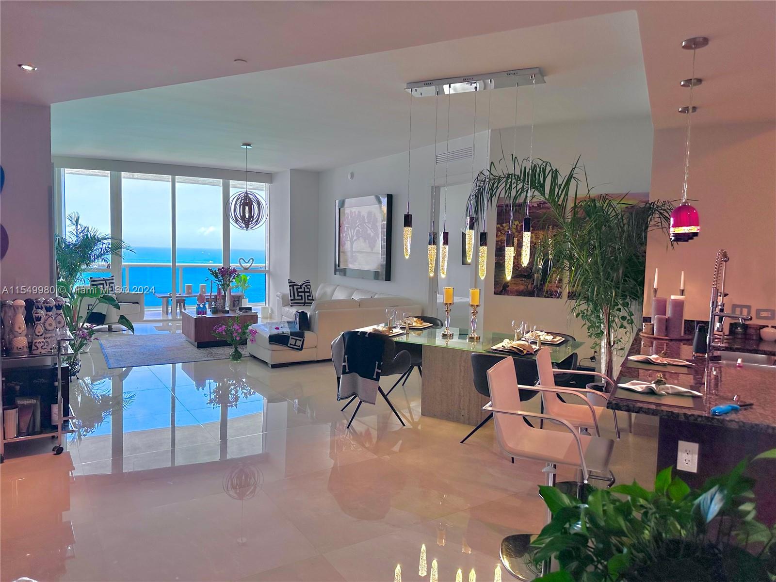 Property for Sale at 16001 Collins Ave 2203, Sunny Isles Beach, Miami-Dade County, Florida - Bedrooms: 3 
Bathrooms: 3  - $1,799,999