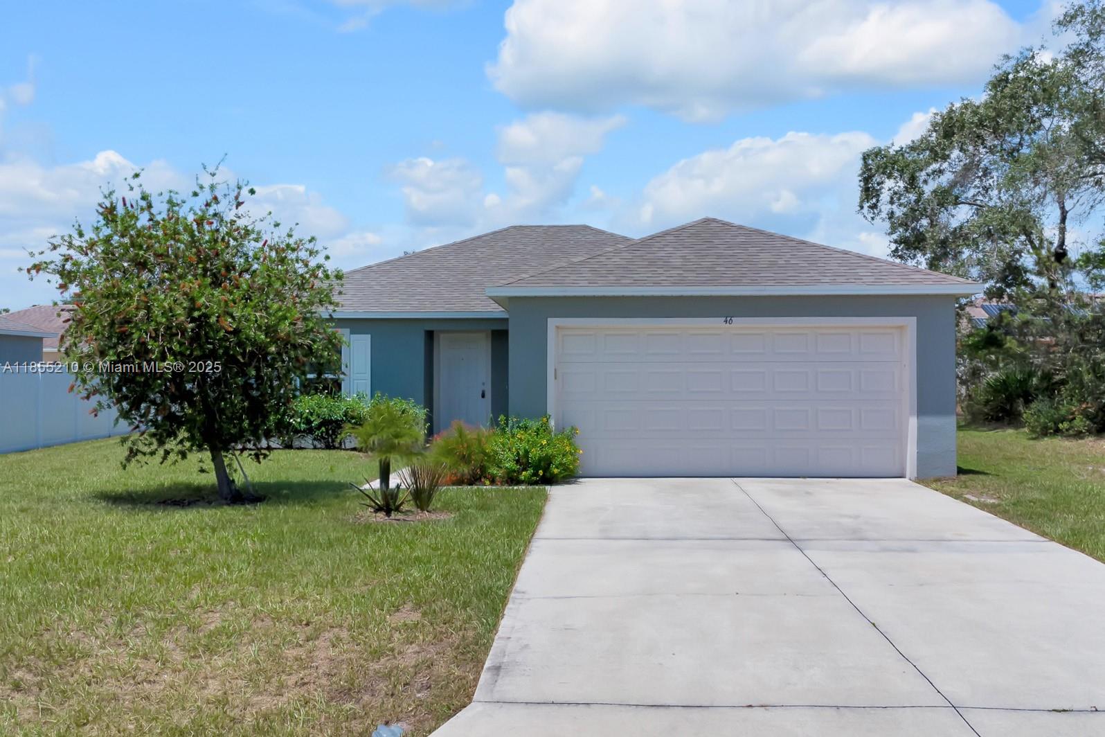 Located in the beautiful and cozy city of Poinciana is this like-new 3 bedrooms and 2 bathrooms single family home built in 2021. It offers a very distinguished layout and spacious floor plan. This home is just a short drive from main attractions such as Walt Disney World, Old Town Kissimmee, Boggy Creek Airboat Adventures and much more! The lush greenery and regular fightings of native wildlife contribute to this community's secluded feel.