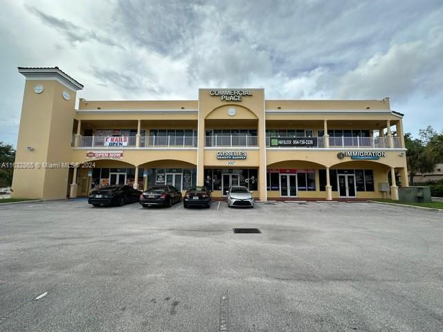 Great 1,120 Sq Ft Office/Retail suit for many uses. Second floor location with great visibility and ample parking available. Unit has impact windows, 1 restroom, 1 Kitchen, reception area, dent, 4 office spaces. Elevator for second floor customers. OWNER FINANCING WITH 30% DOWN TO QUALIFIED BUYER. Just west of Ft. Lauderdale Executive Airport on Commercial Blvd. with traffic counts of +50,000 cars per day. Approx 3-4 miles to I-95 & 1-2 miles to Florida Turnpike.