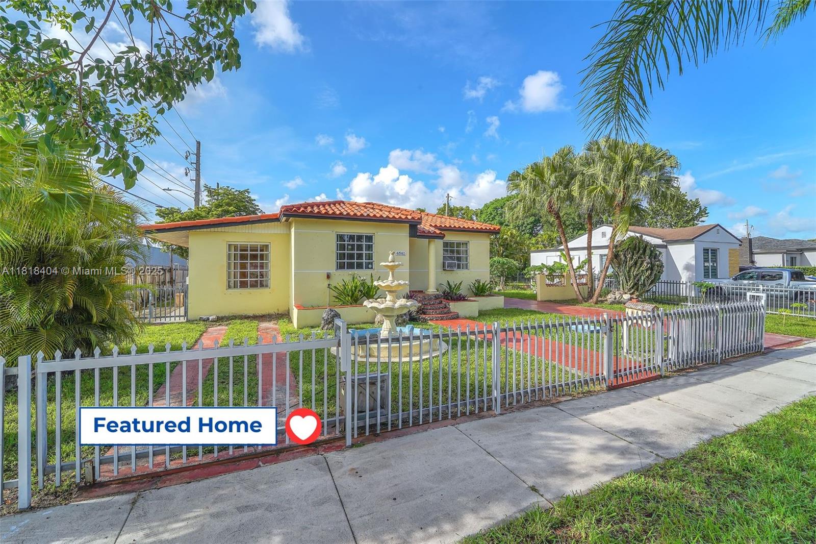 Elegant 3BD/1BA residence in sought-after West Miami. Situated on a gated lot w/parking for up to 5 vehicles, including RV/boat space, and room for a custom pool. Recently upgraded with a newer central A/C system for year-round comfort. Interior features a blend of tile, laminate, and hardwood flooring. The kitchen is appointed with granite countertops, stainless steel appliances, wood shaker cabinetry, and recessed lighting.The spacious primary suite includes a walk-in closet, while the vintage-inspired bath is impeccably maintained. Minutes to Coral Gables, FIU, UM, MIA Int Airport, and Nicklaus Children’s Hospital. Close to top-rated schools, lush parks, and upscale amenities. Digitally rendering for possible transformation. A rare opportunity with style, charm, and unmatched potential.