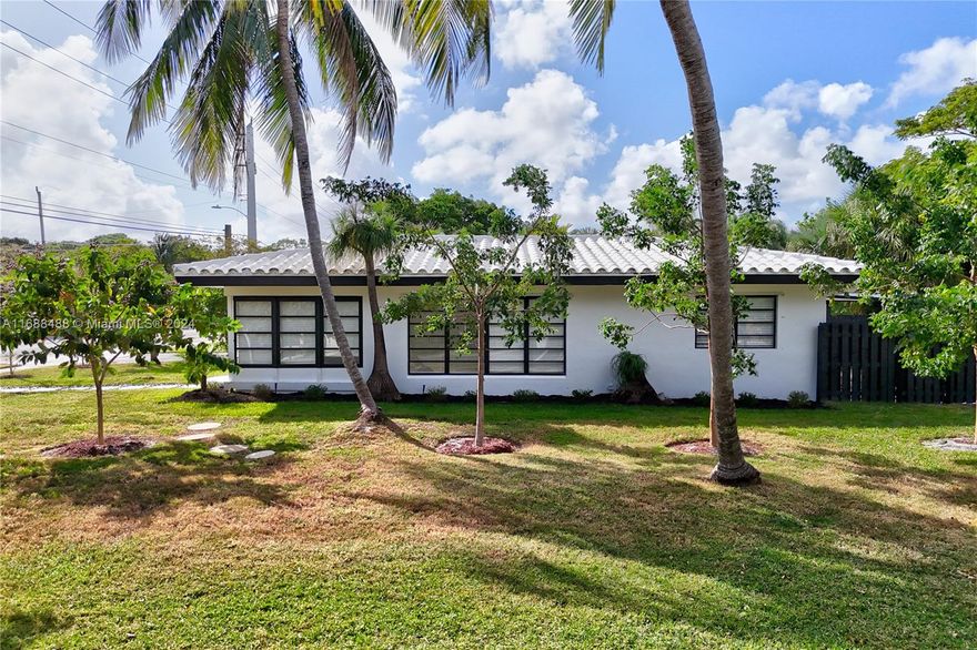 Nestled in an ideal East Pompano Beach location, just one mile from the beach and west of Federal Hwy, this home is outside of flood zones (Zone X). This charming 2-bed PLUS den, 2-bath home features an above-ground pool & a spacious backyard. Positioned on a corner lot measuring 55 feet wide by 150 feet deep, there’s ample space for RV, boat, or car parking, as well as potential for a large garage or additional living space. It’s the perfect spot for your next home, close enough to walk to the beach and nearby parks, where you can enjoy soccer, pickleball, tennis, jogging, or swimming laps at the city pool. Conveniently situated between the future downtown area & the beach, this area is constantly growing with new restaurants, hotels, shops, and attractions for you to explore each year.