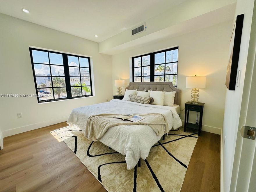 POLO CONDO. Excellent opportunity to own a fully remodeled income-producing unit, ideally located within walking distance to Lincoln Road and the beach. This turnkey property features central A/C, updated common areas, and ample on-site parking. The building is Airbnb-approved by the HOA, offering flexible short-term rental potential. Perfect for investors seeking strong returns in a prime Miami Beach location.