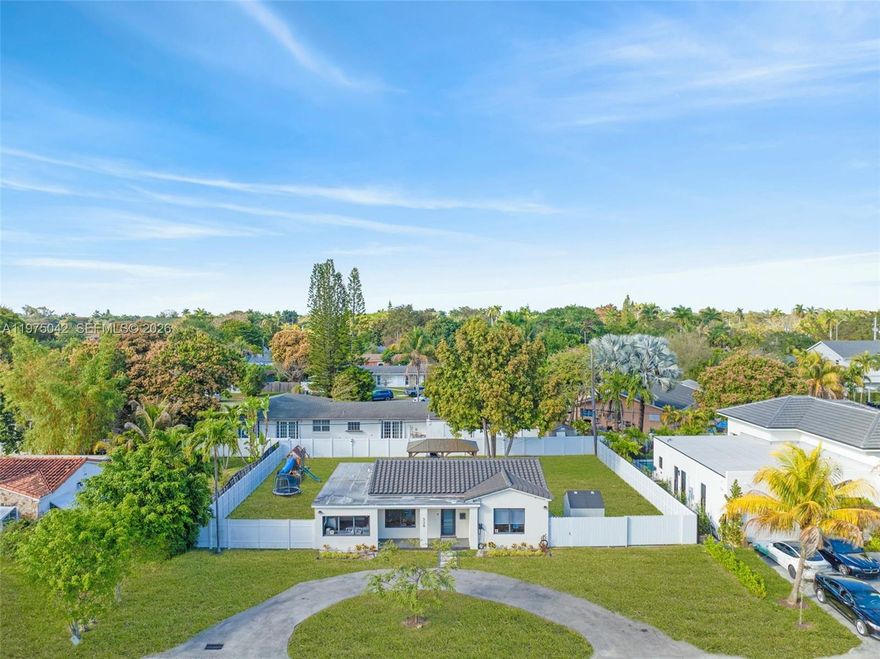 Beautifully remodeled modern 3-bedroom, 2-bath residence just steps from the heart of Miami Shores. Situated on an expansive 10,000 sq ft lot, this fully renovated masterpiece was redesigned with no expense spared and premium finishes throughout. The home features full impact windows and doors, a brand-new tile roof, new driveway, and fresh interior and exterior paint.
The custom European-style kitchen is equipped with quartz countertops and brand-new high-end Samsung appliances. Designer bathrooms, elegant flooring, and recessed lighting throughout elevate the home’s modern sophistication.
A true turnkey opportunity in one of Miami Shores’ most desirable locations — this exceptional property will not last.
