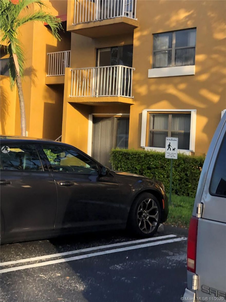 For rent at The Courts of Kendall. Washer and Dryer inside this freshly painted unit on the second floor.  2/1. Tiled throughout, open kitchen and open balcony. Centrally located. 2 parking spaces. Gated community