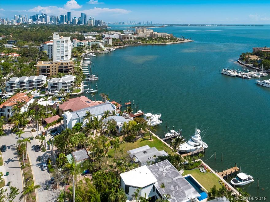 BEST WIDE BAY OPPORTUNITY WITH MULTIPLE SLIPS! 2 UNIFIED SINGLE FAMILY LOTS. INCREDIBLE & RARE COCONUT GROVE 14,000 SF UNOBSTRUCTED WATERFRONT WITH 100 FEET OF NEW SEA WALL COMES TO MARKET TO FULFILL THE DICERNING BOATER’S DREAMS OF CRUISING OR SAILING THE BEAUTIFUL WARM WATERS OF BISCAYNE BAY AND THE ATLANTIC OCEAN. THREE DEEP WATER, LEGAL SLIPS, AND ROOM FOR MORE,  DRAFTS OF ABOUT 8 FEET. A 52 FOOTER WAS PARKED THERE, BUT LIKELY A LARGER CRAFT COULD AS WELL. ON THE PROPERTY IS A 3/2 1967 NICELY MAINTAINED AND COMFORTABLE BEACH HOUSE PLUS A SEPERATE  2 CAR GARAGE WITH A SAUNA AND 1/1 APARTMENT ABOVE.
STREET TRAVELED MAINLY BY RESIDENTS. OVERNIGHT ROAMING POLICE. JUST MINUTES TO DOWNTOWN, MIAMI BEACH, THE VILLAGE AND MIA.                        
 
?