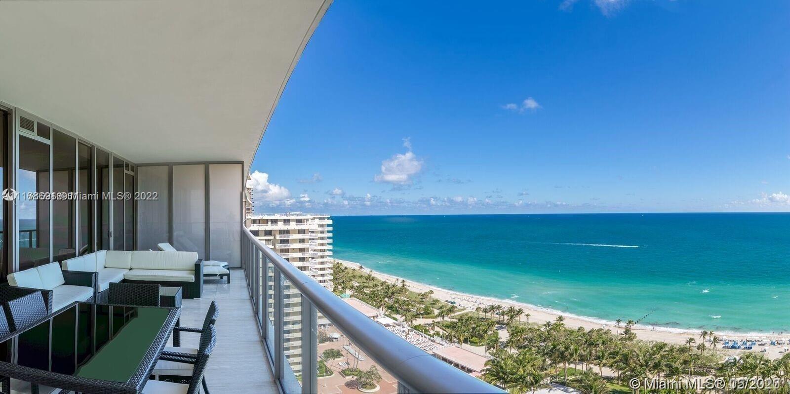 Rental Property at 9705 Collins Ave 1704N, Bal Harbour, Miami-Dade County, Florida - Bedrooms: 2 
Bathrooms: 3  - $20,000 MO.