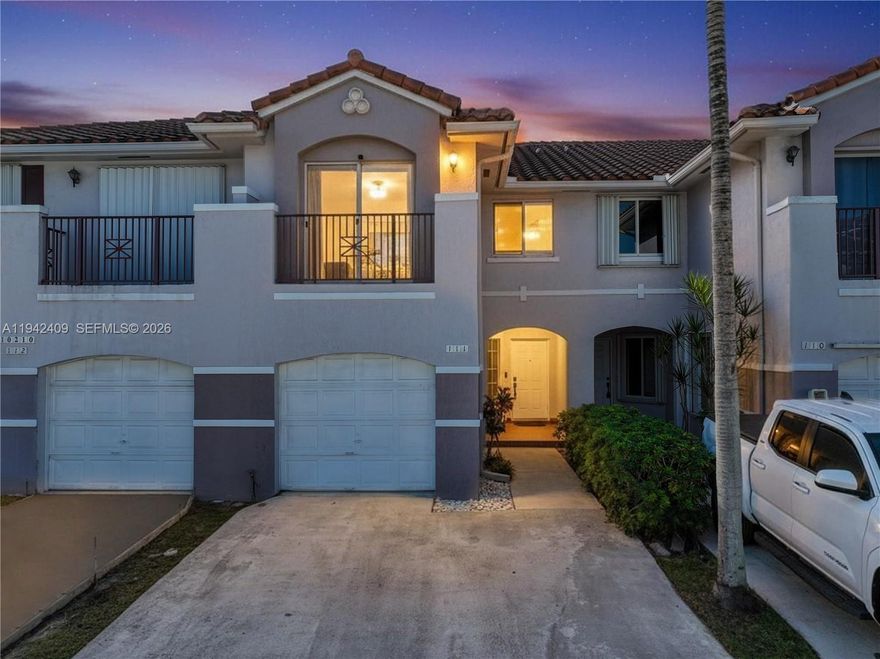 Stunning, fully updated with modern finishes, 4-bedroom, 2.5-bath townhome condo located in the highly sought-after Villas at The Hammocks. This home features a spacious and functional floor plan with one bedroom and a half bath conveniently located on the first floor. Upstairs, the primary suite offers an en-suite bathroom with a separate tub and shower, plus access to a private open balcony. Additional highlights include a new A/C system and a spacious, fully fenced backyard, perfect for entertaining or enjoying added privacy. Ideally situated directly across from a shopping center, a short walk to Publix, restaurants, banks, and schools. As part of The Hammocks HOA, residents enjoy access to family-oriented clubhouses featuring lakes, beaches, scenic pathways, pools, gyms, tennis courts, and more. Enjoy the 3D tour. May your Best start here!