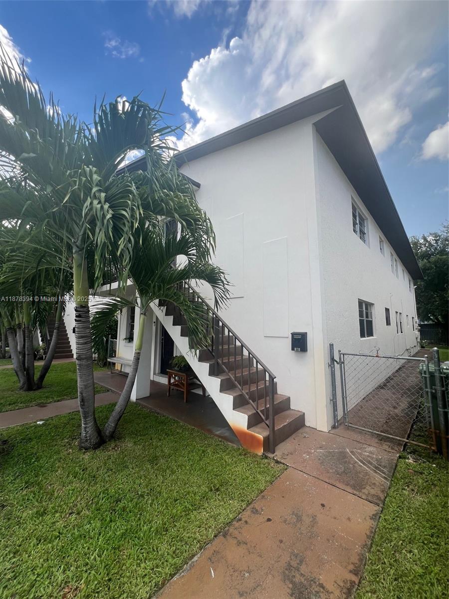 This is a spacious 2-bedroom 1-bathroom upstairs unit with washer/dryer. Unit offers 2 parking spaces. Utilities are NOT included.