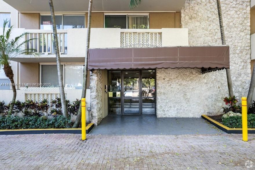 Spacious 2-bedroom, 2-bath unit with 1,023 sq ft of living area and a large private balcony in the highly desirable Bayview Palms Condo, located in Sans Souci area of North Miami. This first-floor unit features tiled floors throughout, a functional layout, and is perfect for end-users or investors. The community offers excellent amenities including a gym, pool, FOB and intercom-secured access, monthly pest control, on-site management and maintenance staff, and nightly security patrol. Ideally located just minutes from beaches, Bal Harbour Shops, Aventura Mall, major highways, and local dining and retail. Currently rented —showings by appointment only - See broker Remarks -