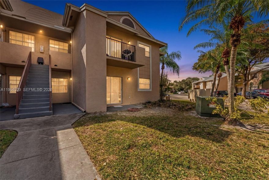 FULLY RENOVATED with top-quality materials and finishes—this is a MUST-SEE! Here’s a fantastic opportunity to reside in a corner, first-floor apartment in the highly sought-after Reflections of Pembroke Pines. This 2-bedroom, 2-bathroom unit has been completely remodeled, featuring luxury vinyl plank (LVP) flooring, stylish wood kitchen cabinetry, and elegant quartz countertops. The HOA covers water, pool access, and trash removal. The unit includes two designated parking spots, with ample visitor parking available nearby. Enjoy a wealth of amenities within the community, including swimming pools, tennis, racquetball, and basketball courts, all set within beautifully maintained common areas. Located in a neighborhood with A+ schools, this community is also conveniently close to excellent shopping, dining, and entertainment options for everyone.