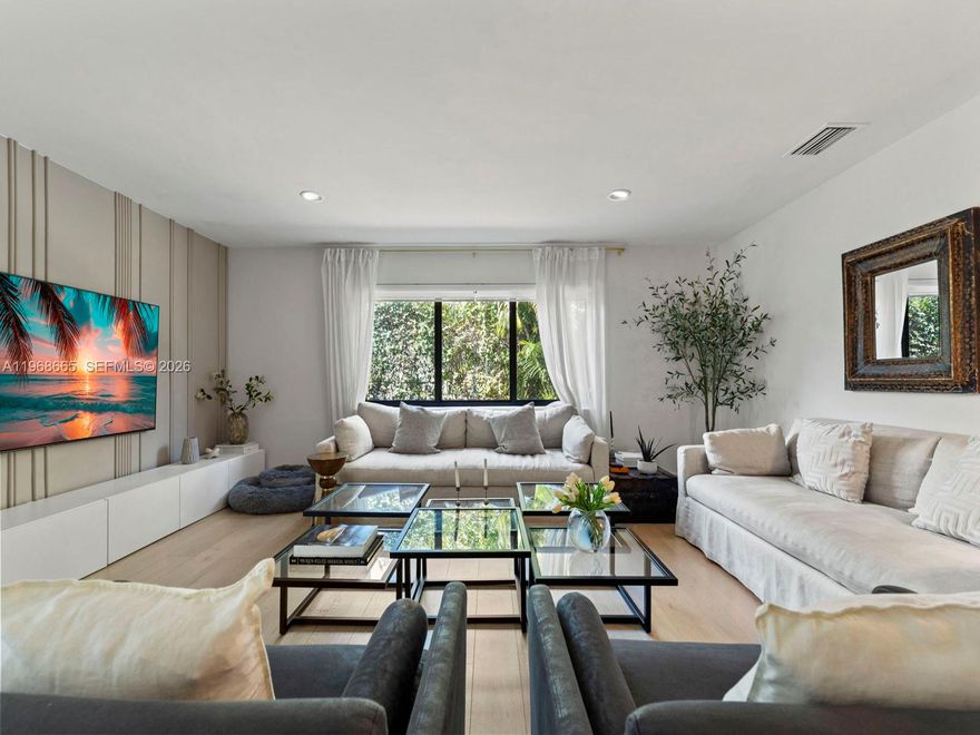 Designer-furnished and professionally decorated 5BD/4BA home in desirable East Westchester, just minutes from South Miami, Coral Gables, and only 15 minutes to MIA. Legally converted with permits, this versatile layout includes two bedrooms with private exterior entrances and kitchenettes—ideal for in-law quarters or flexible income potential. All areas connect internally.

Features include an open-concept kitchen, beautifully remodeled bathrooms, updated flooring, impact windows, 2014 roof, abundant storage, and a flexible space perfect for a home office. Spacious driveway with ample parking, located in an A-rated school district and a quiet, centrally located neighborhood.

Move-in ready and thoughtfully designed for modern living.