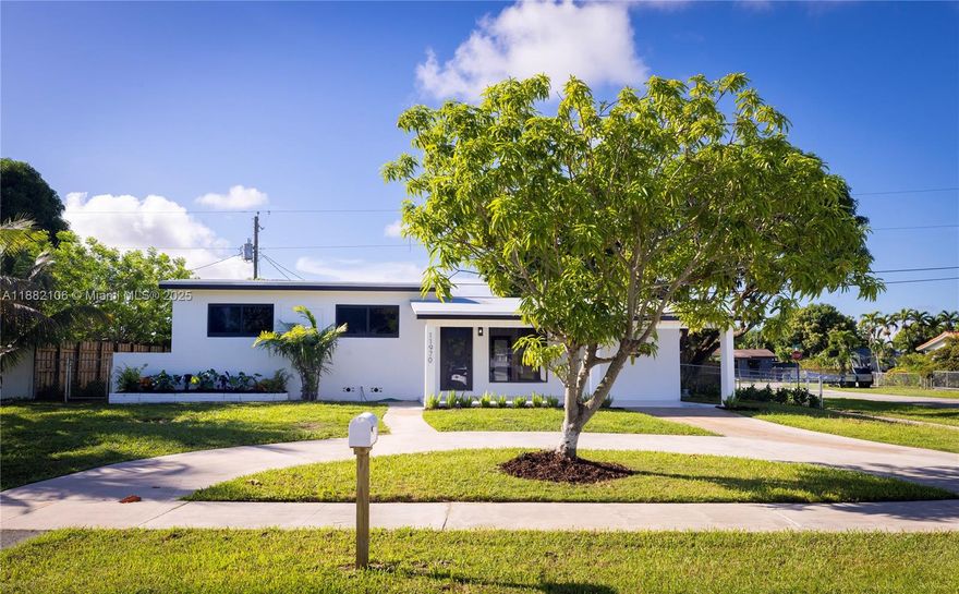 A beautiful corner lot property is now available in a great neighborhood. This move-in-ready home comes with 3beds/2baths, just under 1,400 sqft of living space, and a modern open layout. Great size lot with room for a pool and so much more. 2025 roof!!! Covered car port with plenty of parking. Delicious mango and avocado trees. Property is located walking distance from Eureka Park and minutes from Elementary to High Schools. Stainless steel appliances. Close to major highways. If you're looking for a turn key home, you've found it! For showings call/text agent.