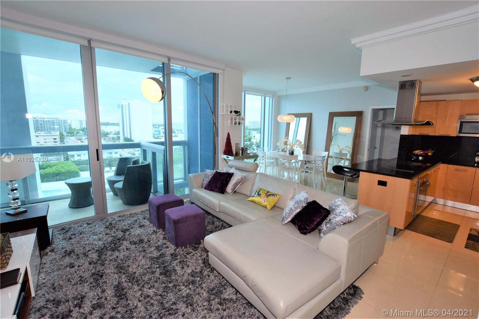 Beautiful turnkey oceanfront luxury condo! Enjoy all the amenities of a 5 star hotel with an option of east or west facing pools, onsite restaurant & bar and 70,000 sqft of Spa amenities including daily workout classes. This property is located on the beach within steps of local restaurants, Publix and dog parks; quick uber ride to South beach night life, Wynwood and airports. Now Also available for annual rent at 7,000 a month.