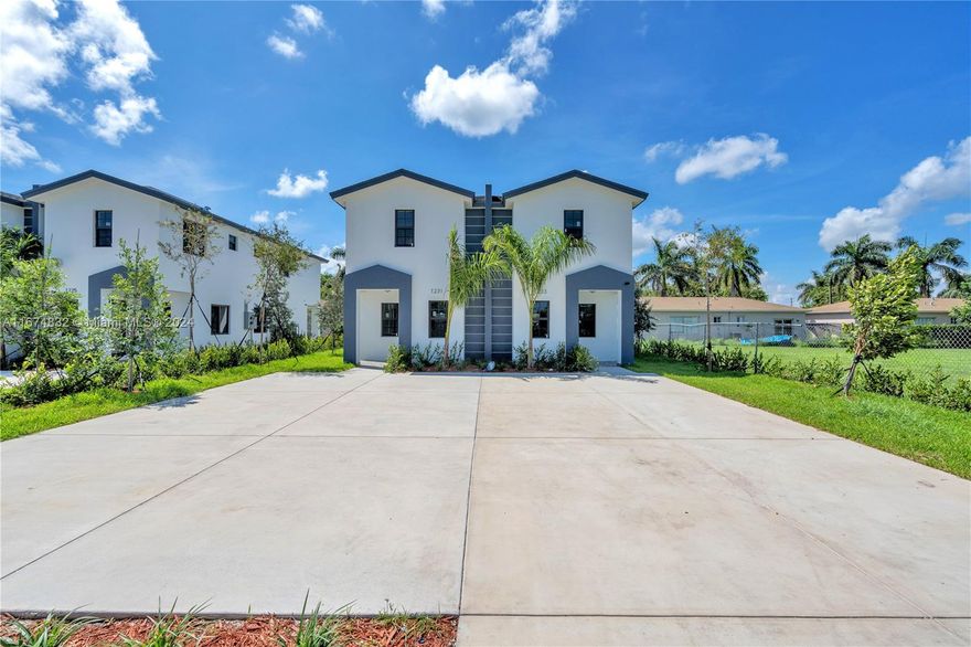 This New Construction Two-Story Twin Home is MOVE-IN READY! Offering over 1,418 sqft of living space with 3BR/2.5BA, showcasing elegant 24x24 Porcelain tile flooring, modern wood kitchen cabinets, sleek stainless-steel appliances, and high-impact windows and doors. The home is surrounded by endless activities and attractions to enjoy!