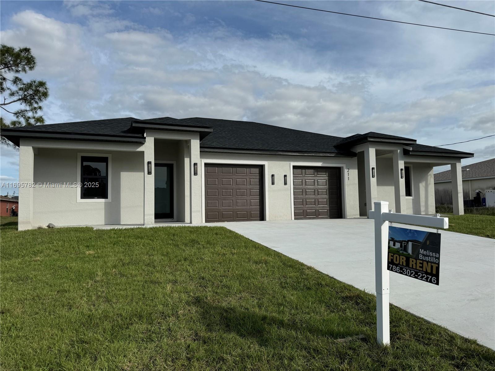 Rental Property at 1064 Jaguar Blvd 1064, Lehigh Acres, Lee County, Florida - Bedrooms: 3 
Bathrooms: 2  - $2,100 MO.