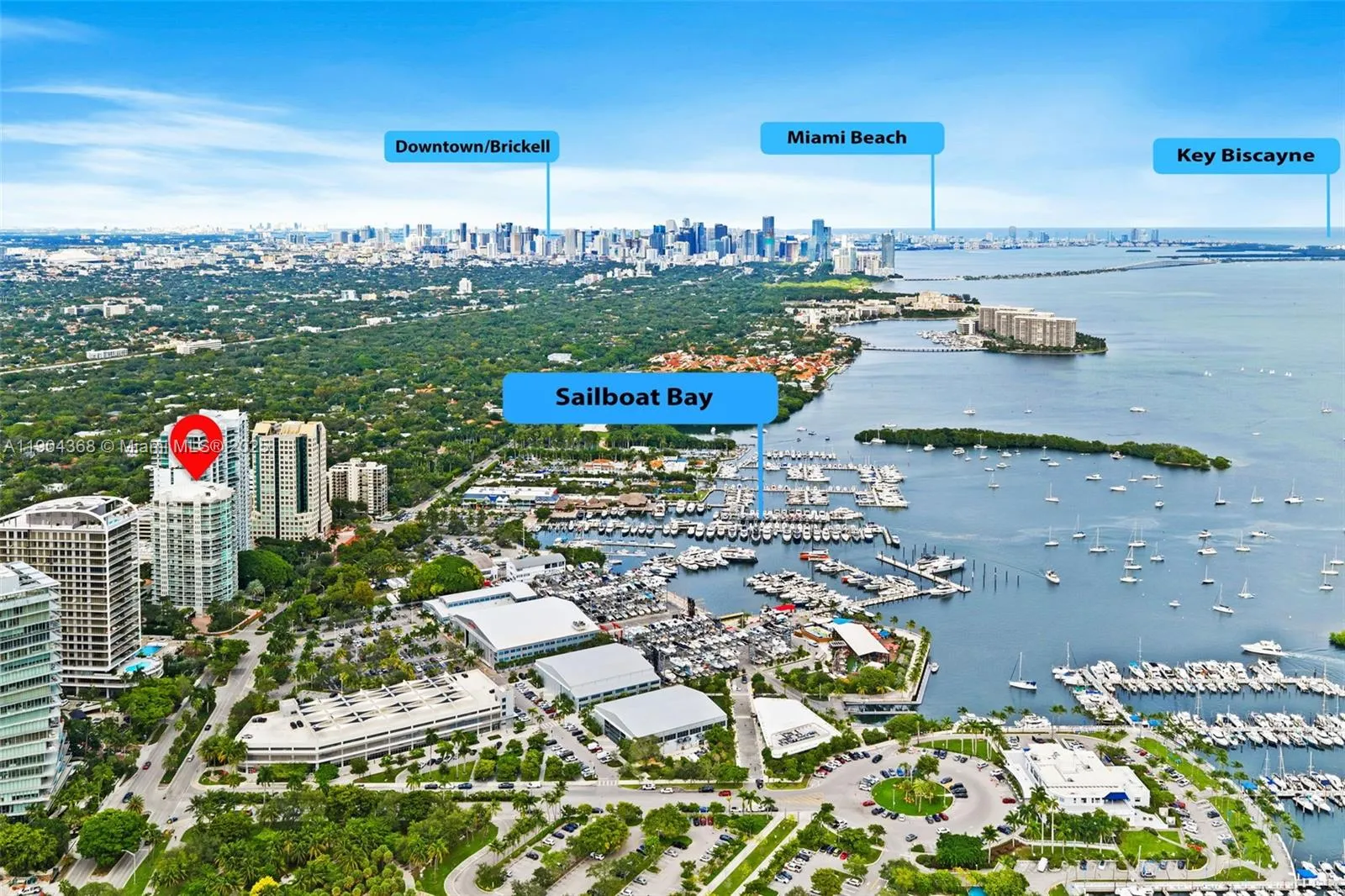 Miami, Florida 33133, United States, 2 Bedrooms Bedrooms, ,3 BathroomsBathrooms,Residential,Active,239581