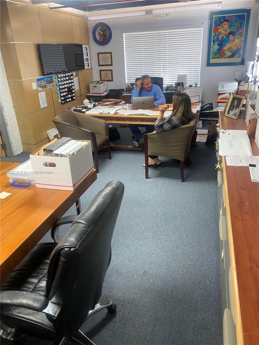 ~$5,400 gross monthly rent for small private 1,852 sf Office within 5,648 sf floor equates to $35 RSF + $15 CAM. Convenient and upscale Collins Park neighborhood is just 1 block from Miami Beach's Ocean and Beachwalk.
Neighbor is CEO Barry Sternlicht's new Class A office of Starwood Capital, developed in 2022. 309 23rd Street is just 2 blocks from The Ocean & Boardwalk, W & One Hotels + 1 block from The Bass Museum of (Modern) Art, the City of Miami Ballet School, the Public Library, and Fire Department Headquarters. Miami Beach High School is just 3 blocks west, while the famous 15th hole of the 104-year-old Miami Beach Golf Club is 5 blocks away. This boutique office features natural light, a shared outdoor patio, and a polished restaurant on the ground floor to entertain clients.