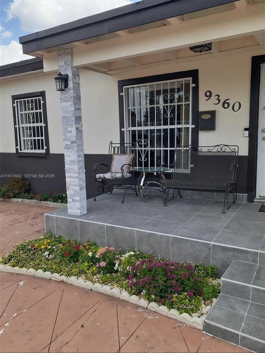 TRIPLEX, investor special in Central Heights! BRAND NEW ROOF! Multifamily property with 3 units on a 7,000 sq. ft. lot plus RV available for sale. Owner will remain in main 2BR/2BA unit for 1 year as a tenant, offering immediate rental income. Property features 4 bedrooms, 4 baths, open floor plan, walk-in closets, and a mix of central, wall, and window A/C. Two other 1BR/1BA units are both occupied on month to month leases at $1000 each per month. Exterior highlights include fenced yard, fruit trees, mature landscaping, and parking for 3+ vehicles. Built in 1950, this income-producing property combines charm, functionality, and strong rental potential in a prime Miami location.