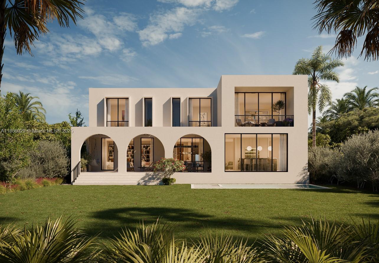 Discover this prime opportunity to build your dream home on an 8,929 SF lot in Miami Beach’s sought-after Mid Beach area, with fully approved plans in place. The proposed 4,464 SF luxury residence features 6 spacious bedrooms, 6.5 bathrooms, a high-end Italian kitchen, and opulent marble bathrooms with steam showers. The design includes a 2-car garage, while unique architectural elements shape the home’s exterior design, complemented by a covered patio and heated saltwater pool for year-round outdoor enjoyment. Situated near top schools, pristine beaches, and the vibrant shops and dining of 41st Street, this property offers the perfect setting for creating a bespoke residence in one of Miami Beach’s most desirable neighborhoods.