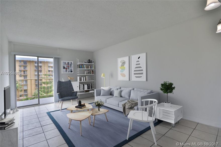 Ready to move in! Beautiful spacious 1/1 unit. Master with walk-in closet, tile floor, just painted. Near major expressway, Miami Int. Airport, Coral Gables, Doral, Downtown Miami. Gated community with security, pool, tennis court and exercise room. 1 Parking space. .