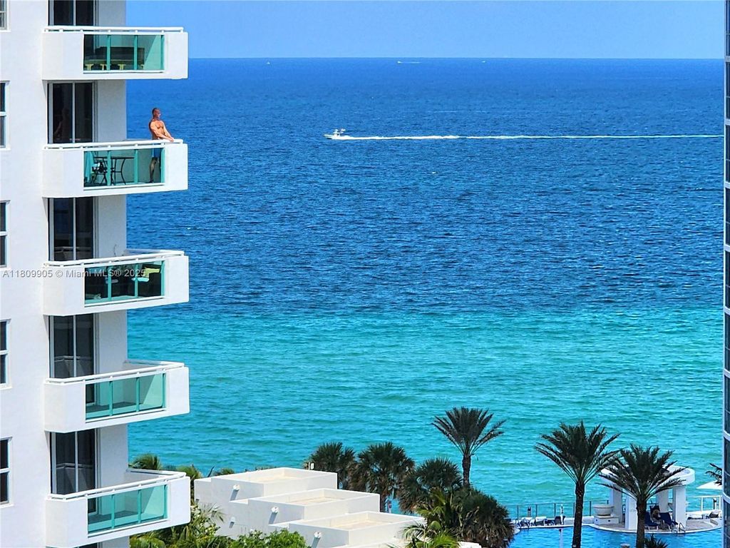 Photo of 3000 S Ocean Dr #1206, Hollywood, FL 33019 (MLS # A11809905)