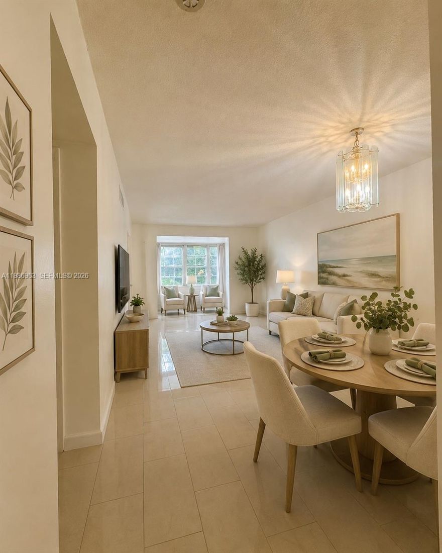 Enjoy the Convenience of Living Near Aventura & Skylake. Well-maintained 55+ Community. This spacious first-floor unit features 2/2 and updated kitchen, elegant flooring. It's located just minutes from Aventura, close to the beach, and with easy access to I-95, making it perfectly connected. Amaizing amenities like library, gym, pools with amazing lake views.
Come see it for yourself and let’s talk. Motivated seller, don’t miss this opportunity! Prime Location Near Shopping, Dining & Beaches,  Everything You Need Just Minutes Away. 
Move-in ready and waiting for you!