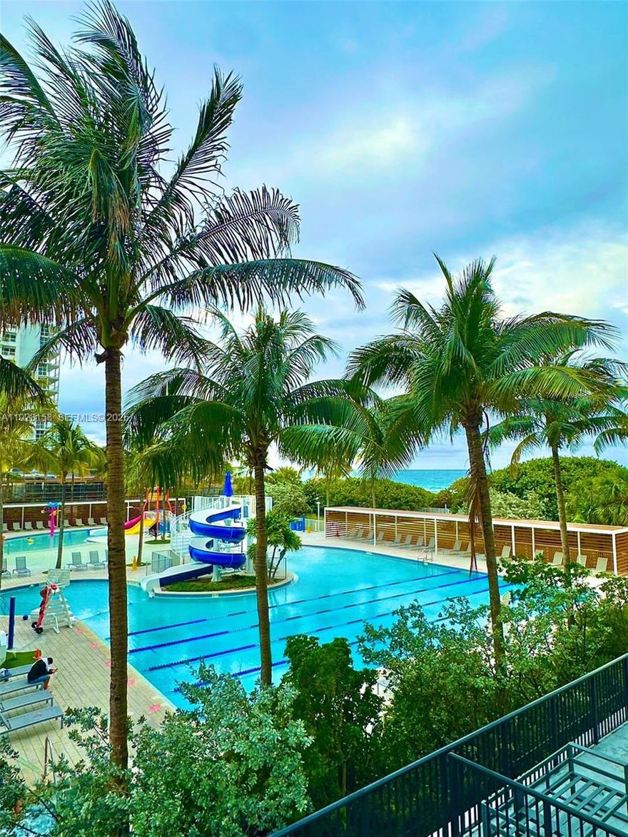 Welcome  to this beautifully remodeled oceanfront 2-bedroom, 2-bath condo in the heart of Surfside. Bathed in natural light, this bright and spacious condo overlooks the city pool and offers partial ocean views, creating a serene coastal ambiance throughout. Thoughtful upgrades include brand-new hardwood floors, fully renovated bathrooms, in-unit washer/dryer, hurricane-impact windows, and one assigned parking space in the highly sought-after Manatee Building.

The building has recently completed its 40-year certification and offers an excellent array of amenities designed for comfort and convenience, including 24-hour security, on-site management, a large swimming pool, gym, sauna, community room, and a Shabbos elevator.

Ideally located adjacent to the city community center, residents enjoy direct beach access and scenic running and walking trails—perfect for morning workouts or sunset strolls. With the ocean just steps away and restaurants, supermarkets, and houses of worship all within walking distance, this residence offers effortless coastal living at its finest.

Unit has the option to be  furnished at a higher monthly rate.