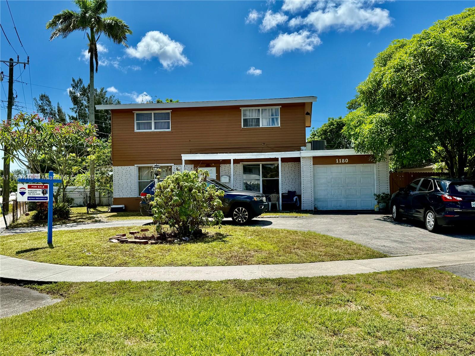 Welcome to this spacious two-story corner lot home featuring 4 bedrooms, 2.5 bathrooms, and an attached garage. Situated on a large lot, the backyard is perfect for entertaining with a beautiful pool that was fully updated just 3 years ago. This home has great bones and tons of potential. While some cosmetic updates may be desired, major improvements have already been completed. The A/C system was replaced 3 years ago, and both full bathrooms were tastefully renovated 2 years ago. The roof is 8 years old and in good condition
Don't miss this opportunity to own a solid home in a desirable Lauderhill neighborhood with plenty of space to grow.