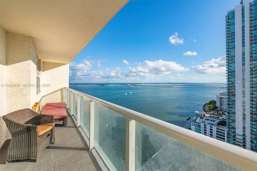 The Mark on Brickell, fully furnished. Stunning views of Biscayne Bay. Condo is located walking distance to Mary Brickell, nightlife and shopping at Brickell City Centre. The building offers countless amenities: pool, tennis court, bbq, gym and so much more. Unit comes with 2 parking spaces and valet. Pet deposit required.