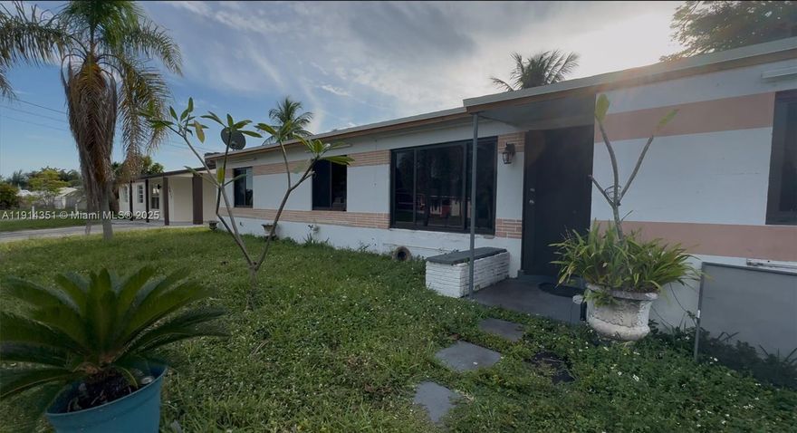 Investor special, sold strictly As-Is. This 4/2 Fort Lauderdale property is a perfect teardown or full-gut renovation project for developers and builders. The value is in the land and location, not the structure. No HOA, no rental restrictions, and centrally situated near the airport, Las Olas, beaches, and major highways. One bedroom has a private entrance (previously used as an efficiency), impact windows are installed, and the seller is including a new sliding door and front door (not yet installed). Ideal opportunity to clear and rebuild or renovate to your vision in a rapidly growing area.