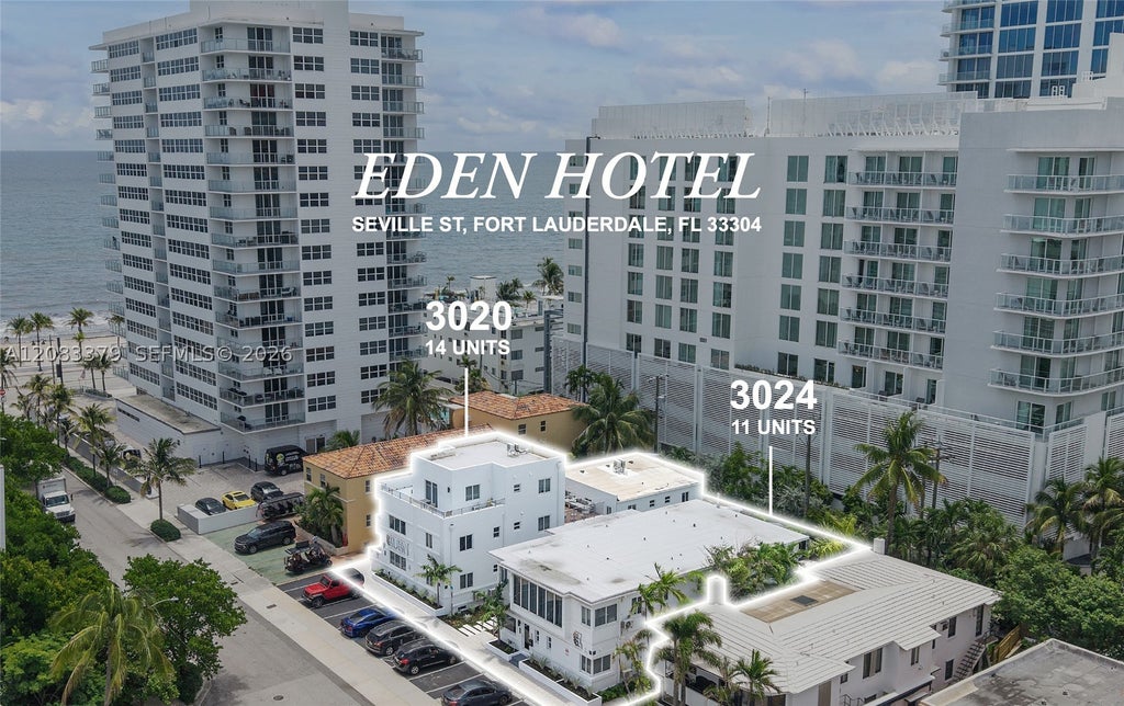 Photo of 3020 + 3024 Seville St, Fort Lauderdale, FL 33304 (MLS # A12083379)