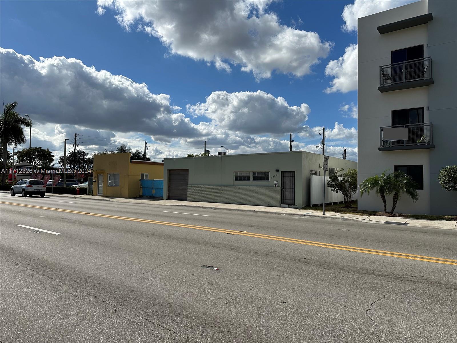 This property must be sold together with the adjacent property at 2230 Palm Ave (MLS: A11712295).
Hialeah's central location surrounded by several multifamily buildings. Area of heavy traffic. Close to expressways, airport, seaport and blooks from Metrorail Station. New owners could use one warehouse and rent the other one.
UNIQUE DEVELOPMENT OPPORTUNITY FOR COMMERCIAL OR RESIDENTIAL BUILDINGS IN FRONT OF HIALEAH RACETRACK PARK AND CASINO.