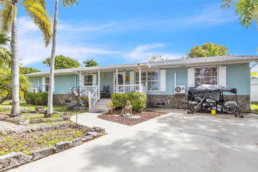 This home does not feel like a typical mobile home. Fully remodeled and move-in ready, this unique property stands out with its stucco exterior, giving it the look and feel of a single-family residence.
Situated on a rare double lot, the property offers expanded outdoor space and parking for up to 4 vehicles — a rare feature in this community.
Inside, the home showcases modern upgrades throughout, complemented by a functional layout designed for comfortable living. A brand-new roof was installed just a few months ago, adding long-term value and peace of mind.
Enjoy a spacious enclosed terrace with windows, along with an open deck perfect for entertaining or relaxing. The property also features a dedicated laundry room with its own enclosed space and additional storage, plus a separate shed for extra convenience.
Additional flexible space provides options for a home office, guest area, or extra use (buyer to verify).
Located in Goldcoaster Mobile Home Park, a land lease community with current lot rent approximately $817/month (subject to change). No ownership of land is included in the sale.
PACE financing for the roof will be paid off by seller at closing.
Buyer must be approved by park management. All information is deemed reliable but not guaranteed. Buyer to verify all details, including lot rent, park rules, and requirements. GPS address 18720 SW 349 ST LOT 443