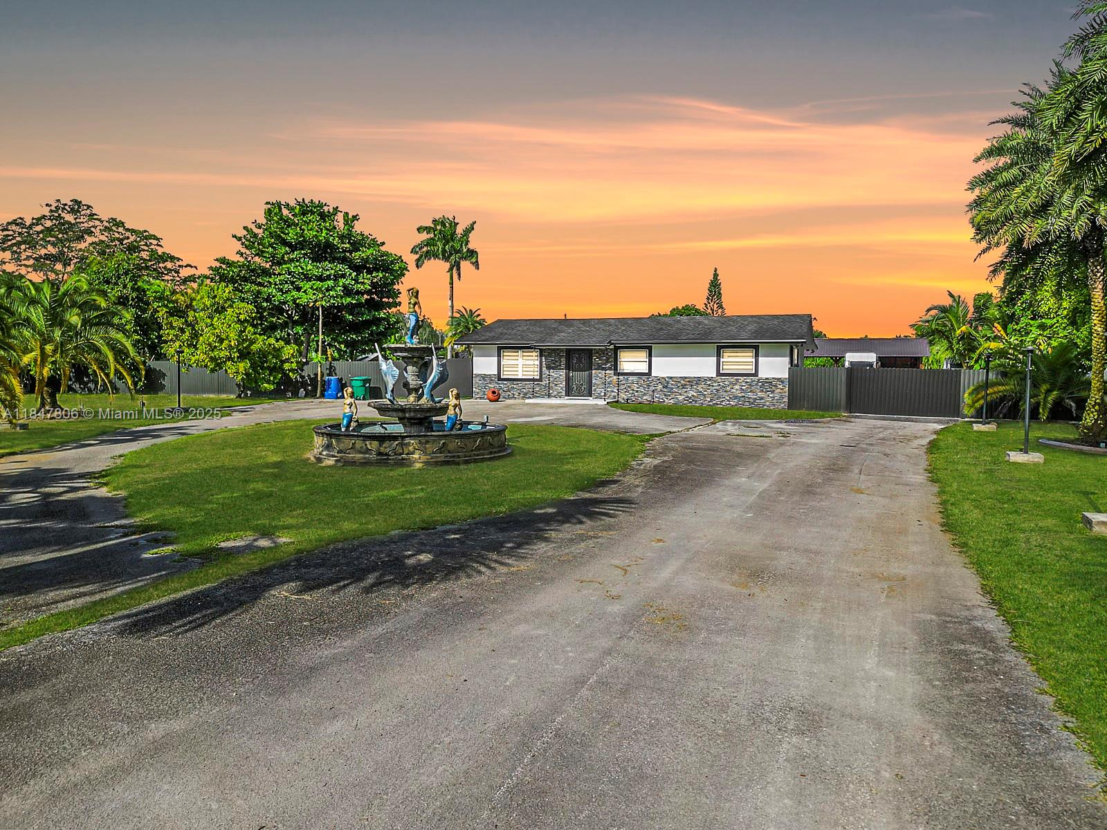 Welcome to this beautifully renovated property. The main residence features 4 bedrooms & 2 bathrooms across 1,885 sq ft, complemented by a fully upgraded guest house offering 2 bedrooms & 1 bathroom within 1,400 sq ft., ideal for multi-generational living or guest accommodations.
The home showcases high-end finishes, including quartz countertops, natural stone accents, stainless steel appliances, and modern LED lighting. Impact-resistant doors & windows, electric blackout and zebra blinds. Outdoor living is unparalleled, featuring a resort-style pool with a dedicated children’s area and Jacuzzi, covered ranch-style patio with an insulated roof—perfect for entertaining. Chef-style outdoor kitchen with BBQ. Welcome to your dreamed oasis!