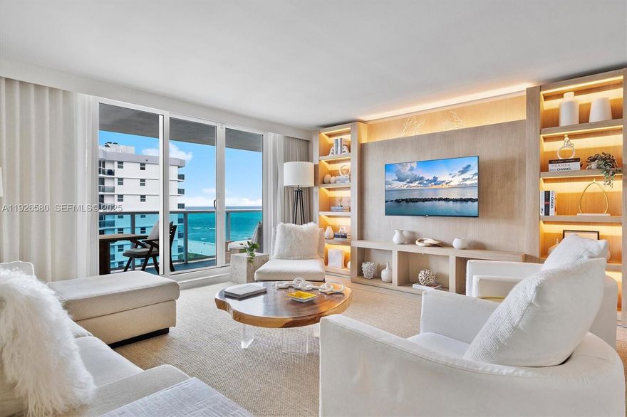 Discover a rare opportunity to own a prestigious 3-bedroom, 3-bathroom residence with den at the iconic 1 Hotel & Homes South Beach, offering sweeping ocean and Intracoastal views.

This sophisticated residence blends elevated design with true resort-style living, featuring a private, fully finished balcony and the coveted 1 Hotel designer furniture package—allowing for immediate enjoyment or seamless rental activation.

Owners enjoy exclusive access to a private, full-service residential lobby and concierge, along with world-class amenities including four oceanfront pools, acclaimed dining venues and bars, a 14,000-square-foot fitness center, Bamford Wellness Spa, and SoulCycle.

Partnering with Five Star Luxury Travel provides exceptional short-term rental capabilities and income potential, making this residence as compelling an investment as it is a lifestyle.

More than a home, this is refined beachfront living with the flexibility, service, and prestige only 1 Hotel & Homes can offer—perfect as a primary residence, second home, or income-producing asset in one of Miami Beach’s most sought-after luxury destinations.