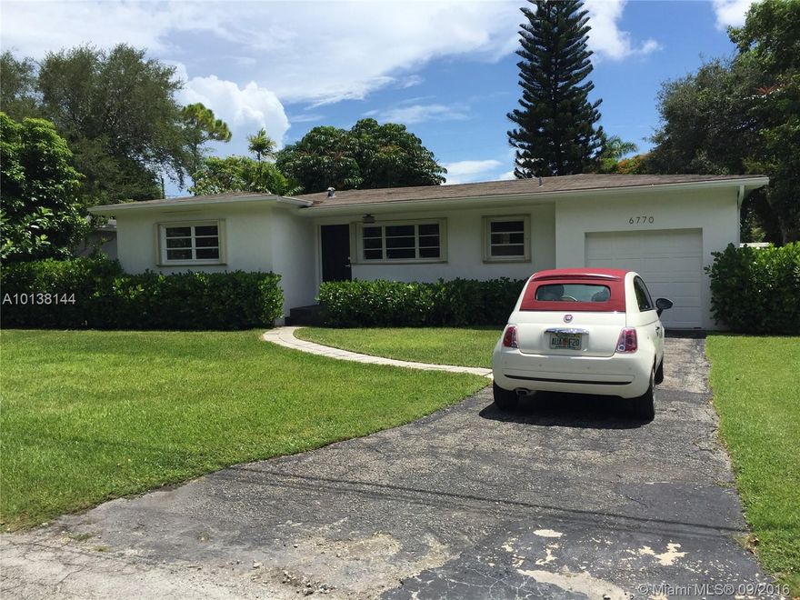 Beautifully remodeled 3b/2b South Miami home. Brand new kitchen, bathroom and more in centrally located quite street. Very close to Dadeland Station and Mall, Metrorail Station, US1 and South Miami Sunset Place commercial areas with restaurants, movie theater, bowling, shops, banks and more. Very close to South Miami Hospital. Walk your dog or take a run through the quite neighborhood streets and enjoy the wonders of this nice location. Gorgeous garden.